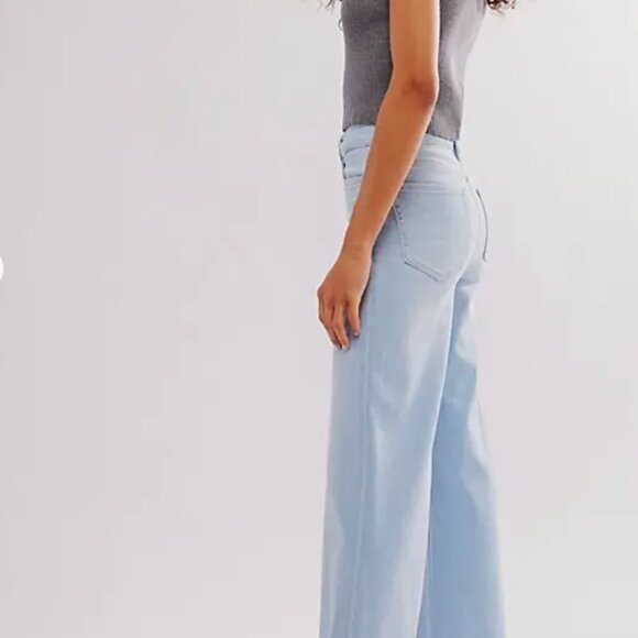 Frame Le Palazzo Crop Jeans - Picture 3 of 6